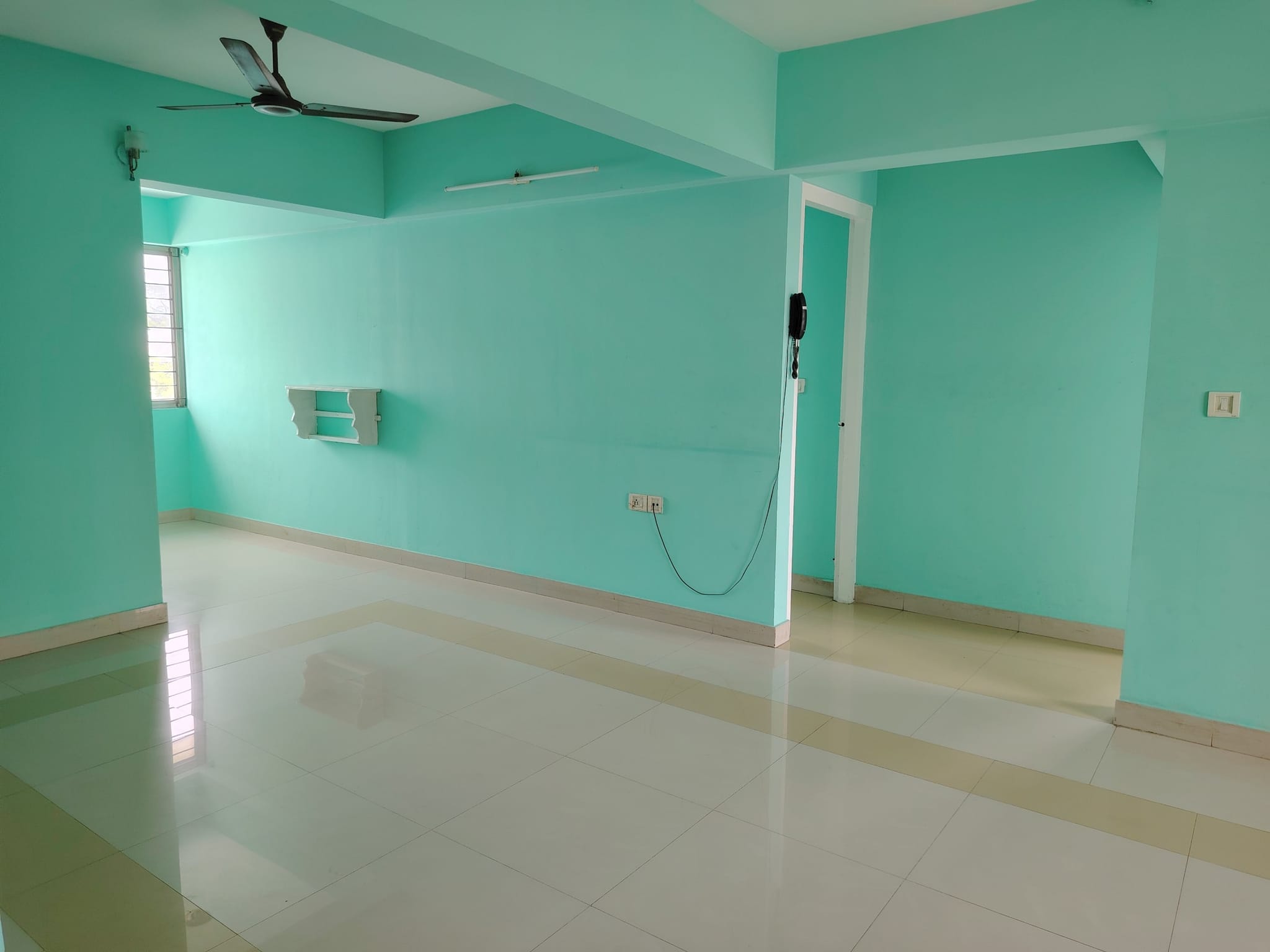 3 bhk with all bath attatched and master bedroom A/C